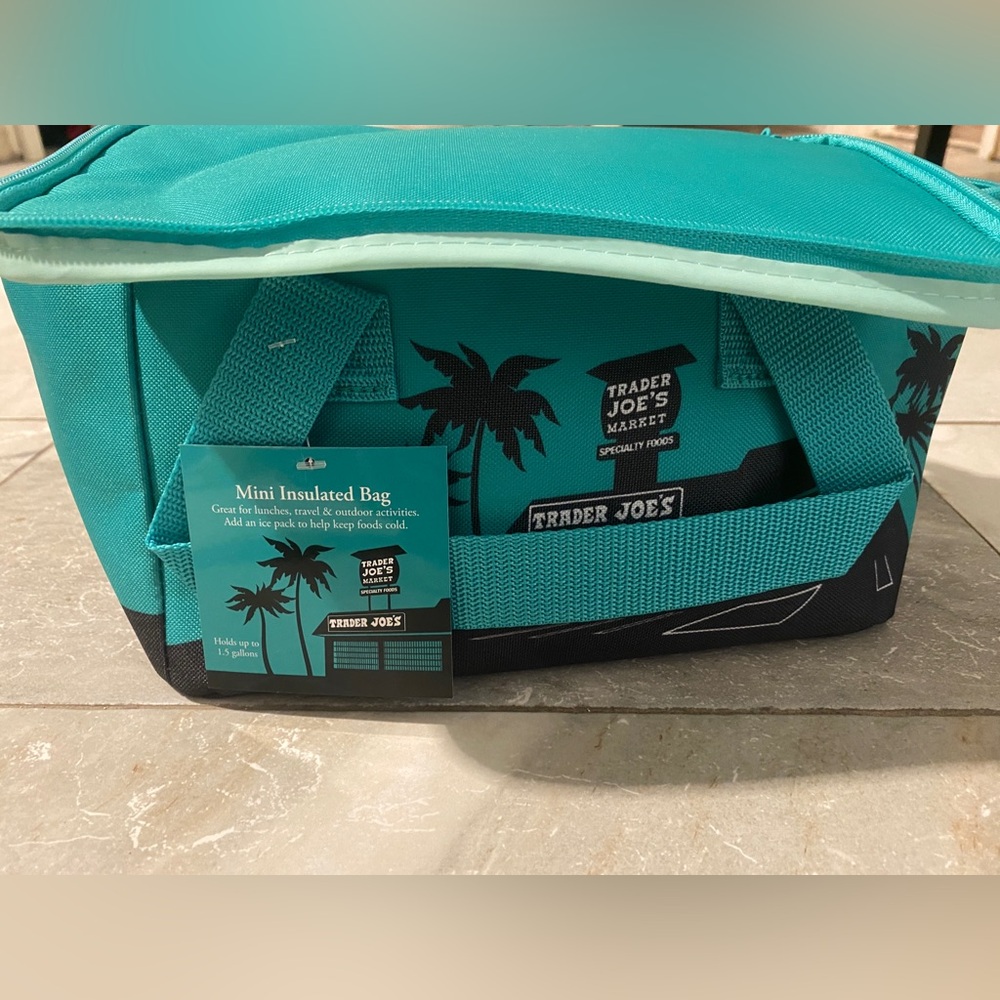 NEW WITH TAGS Trader Joe’s Mini Insulated Tote